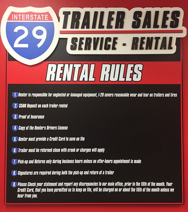 Rentals I29 Trailer Sales, Fargo ND Determined To Supply The Best